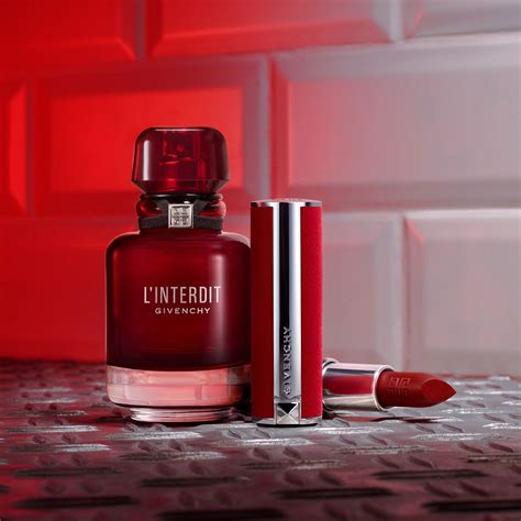 givenchy l'interdit rouge ultime sephora|Givenchy rouge interdit notes.